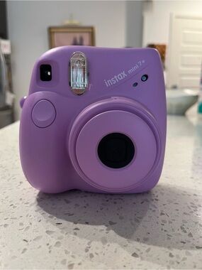 Fujifilm Instax Mini 7+ Instant Camera — Lavender Purple